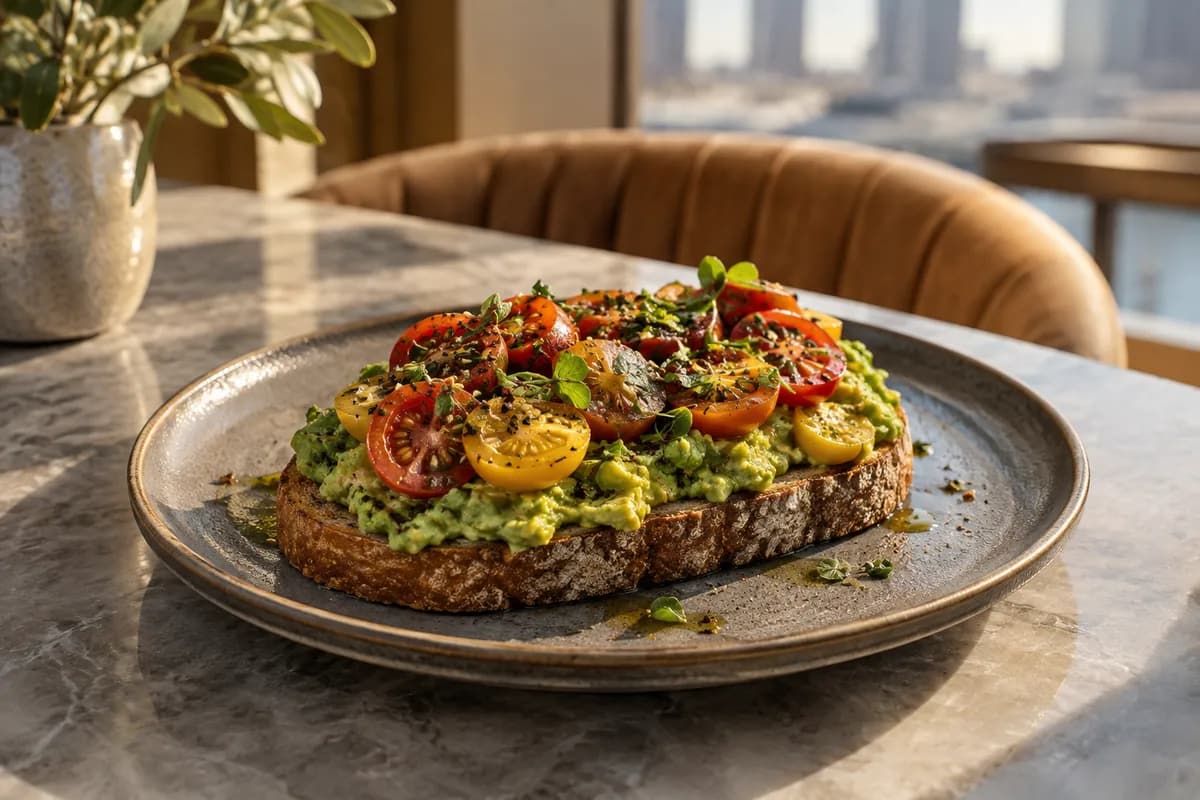 Avocado Toast at Your Moment Restaurant & Cafe