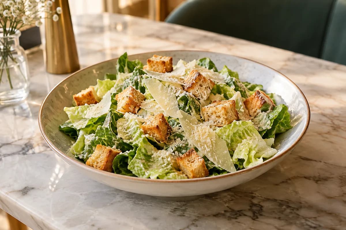 Caesar Salad at Your Moment Restaurant & Cafe