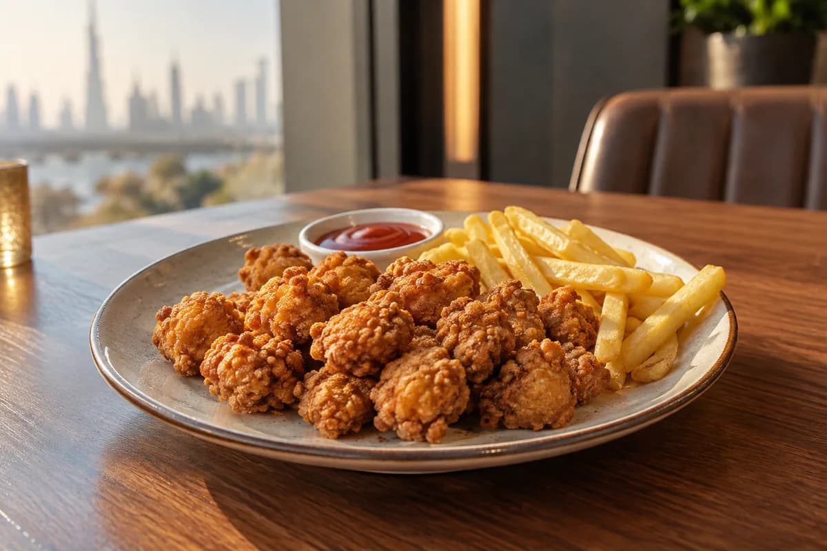 Chicken Popcorn at Your Moment Restaurant & Cafe