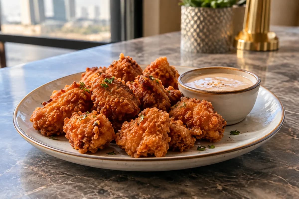 Chicken Poppers at Your Moment Restaurant & Cafe