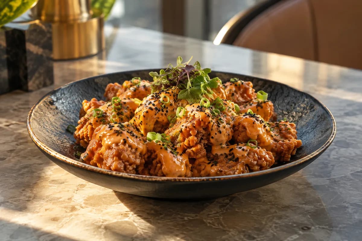 Dynamite Chicken at Your Moment Restaurant & Cafe