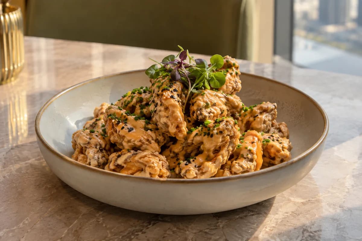 Dynamite Mushroom at Your Moment Restaurant & Cafe