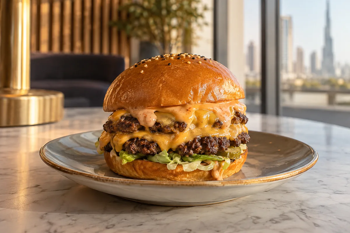 Dynamite Smash Burger at Your Moment Restaurant & Cafe