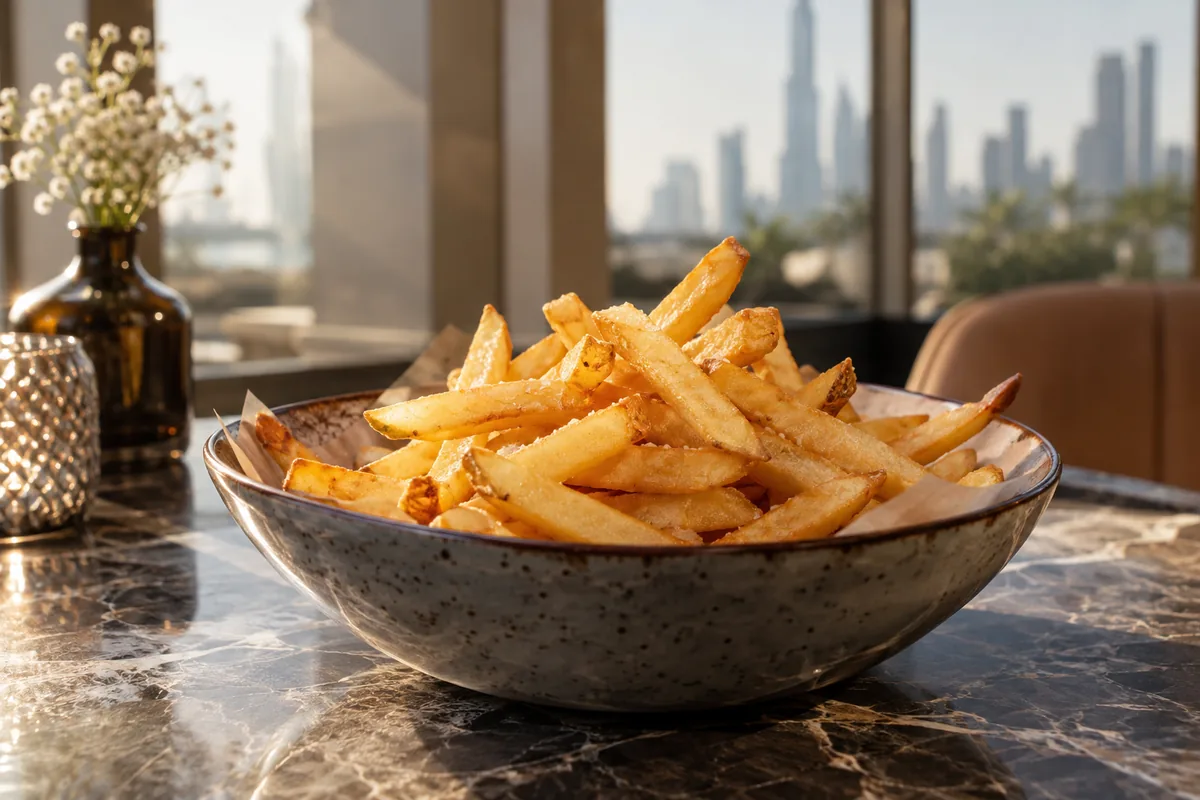 French Fries at Your Moment Restaurant & Cafe