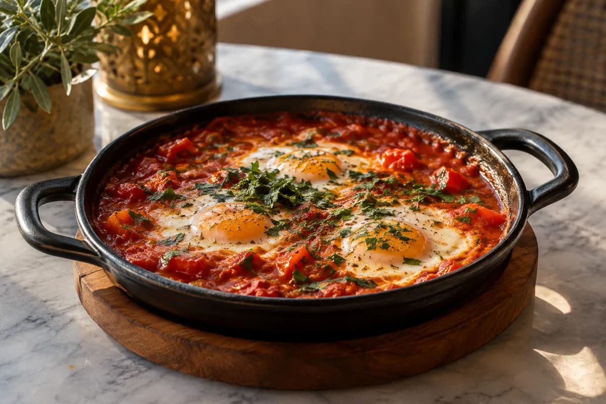 Shakshuka at Your Moment Restaurant & Cafe