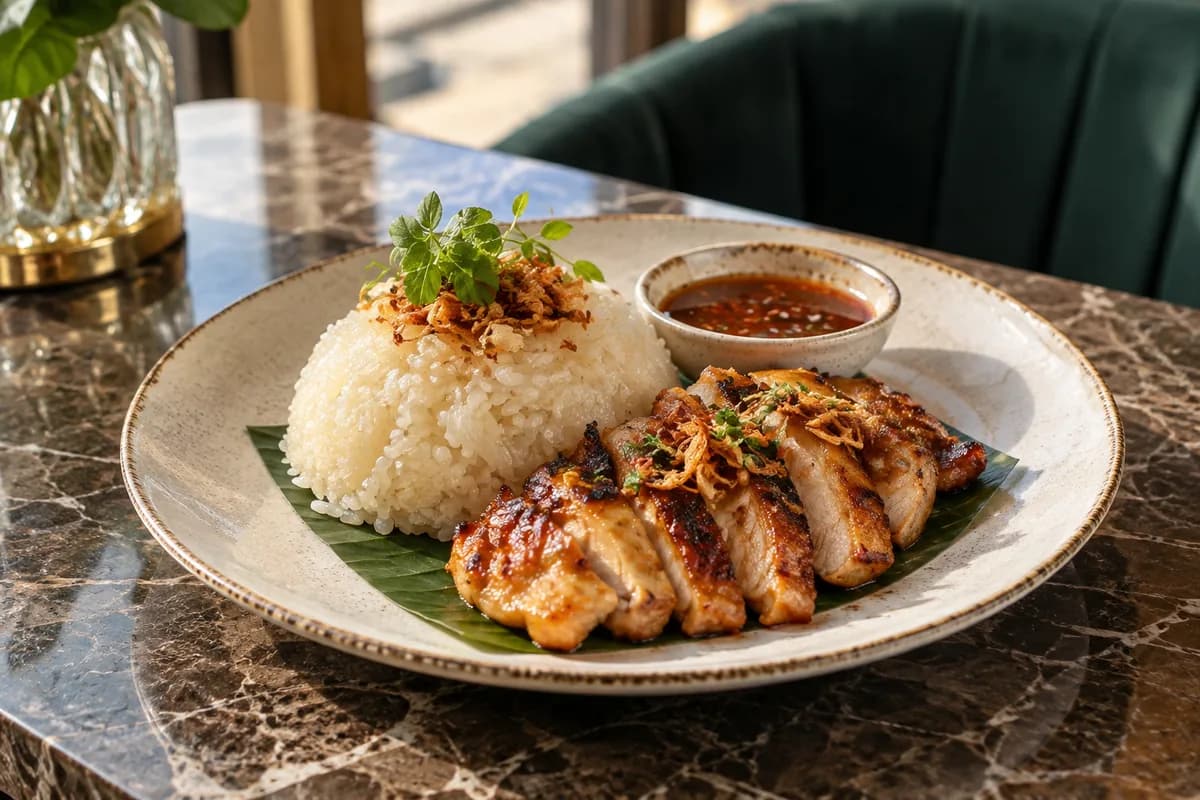 Sticky Rice at Your Moment Restaurant & Cafe